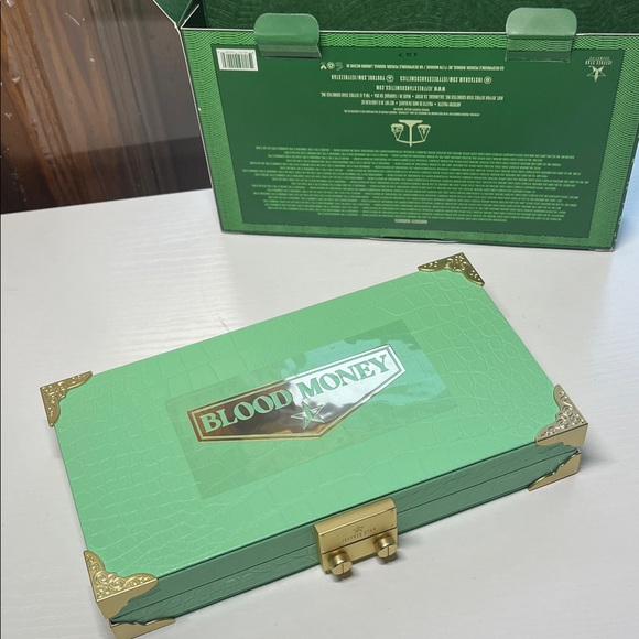 Jeffree Star Blood Money Eyeshadow Palette - Green and Gold - Picture 2 of 5